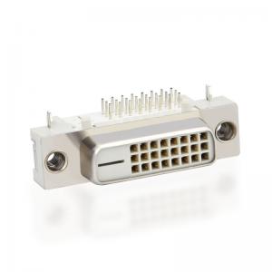 Hot bán 25 Pin DVI 90 độ nối cho nhà cung cấp trung quốc